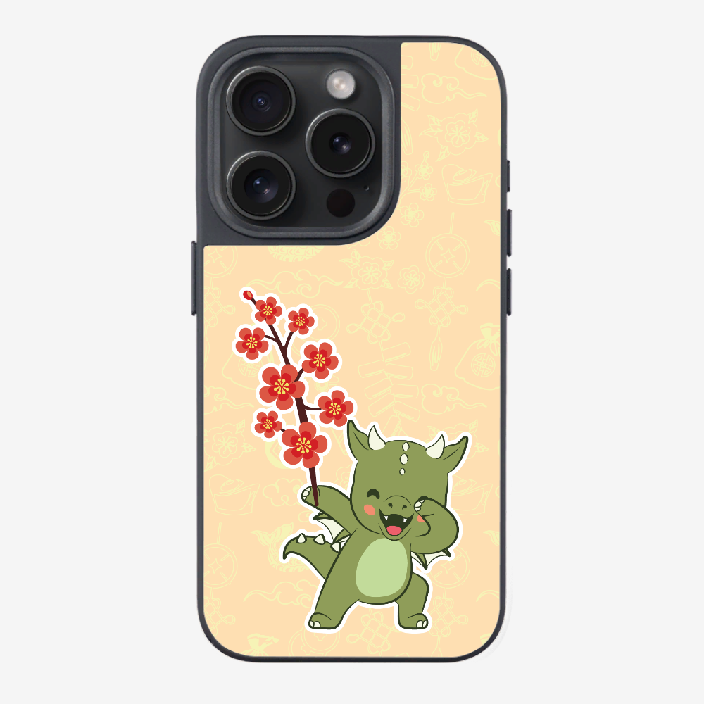 Anthony Peach Blossom Dragon Phone Case