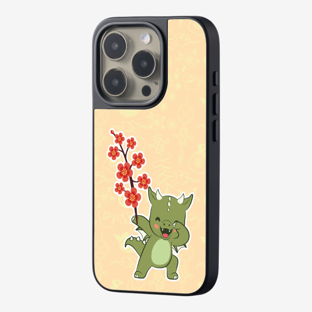Anthony Peach Blossom Dragon Phone Case