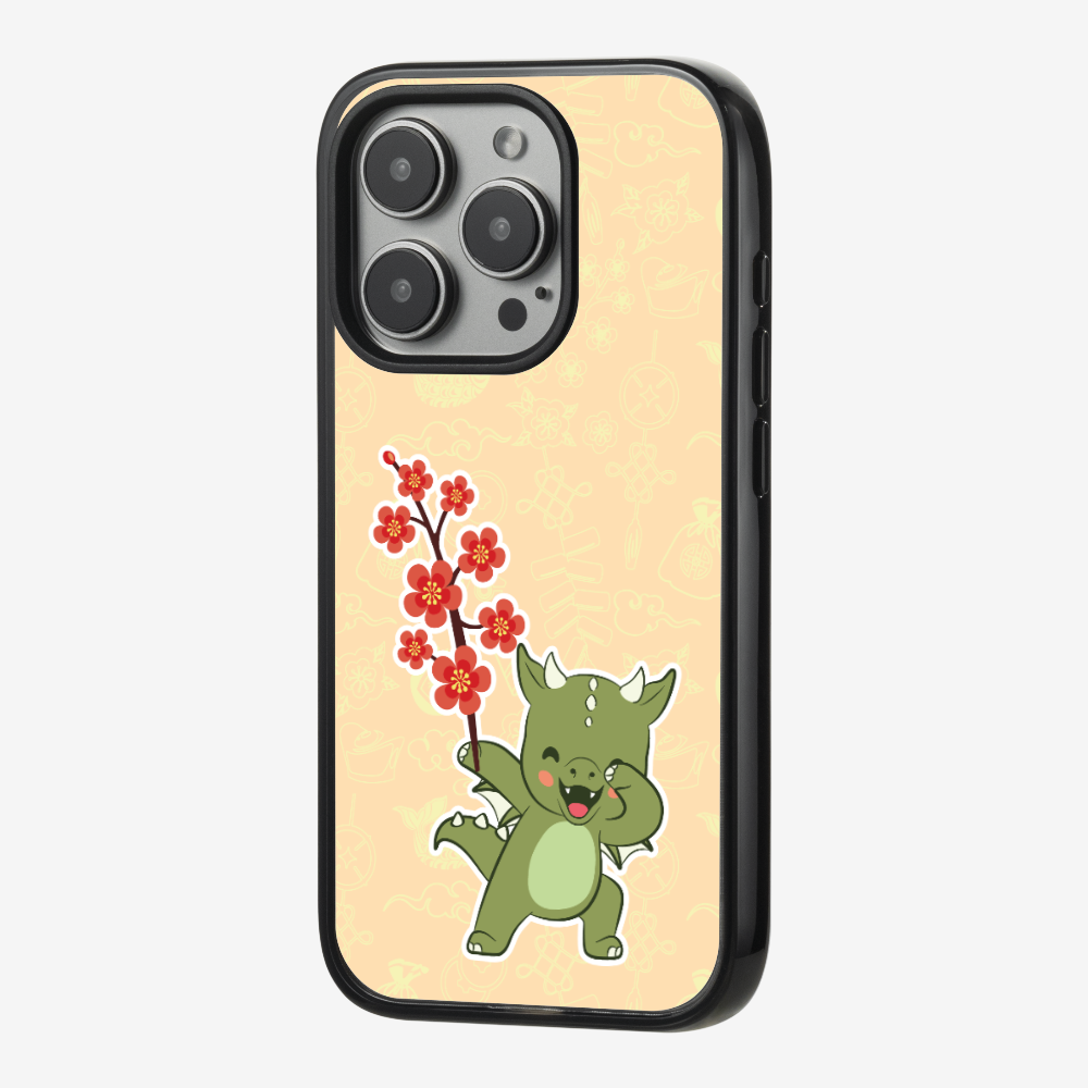 Anthony Peach Blossom Dragon Phone Case