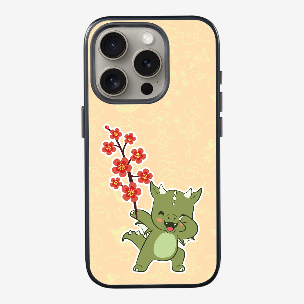 Anthony Peach Blossom Dragon Phone Case