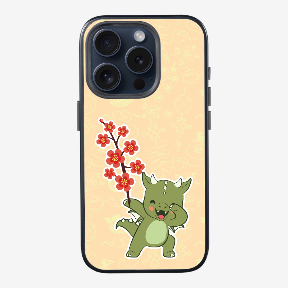 Anthony Peach Blossom Dragon Phone Case