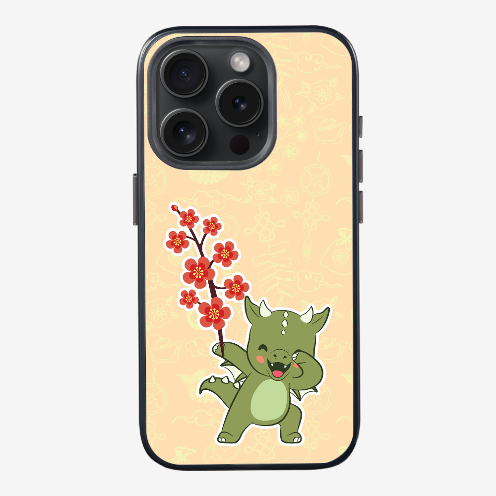 Anthony Peach Blossom Dragon Phone Case
