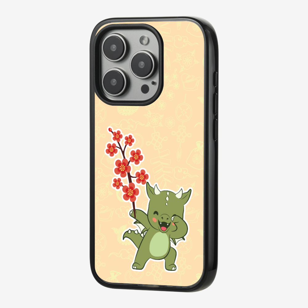 Anthony Peach Blossom Dragon Phone Case