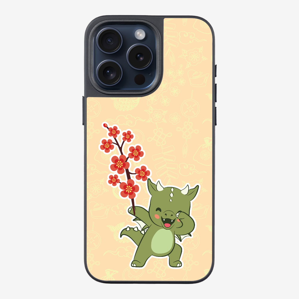 Anthony Peach Blossom Dragon Phone Case
