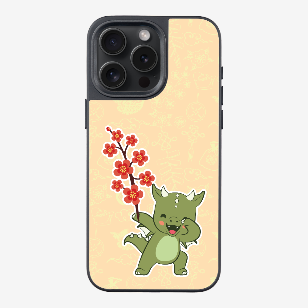 Anthony Peach Blossom Dragon Phone Case