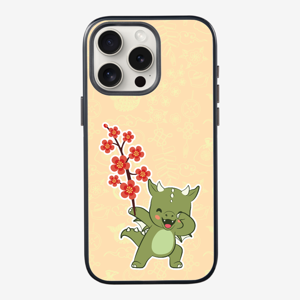 Anthony Peach Blossom Dragon Phone Case