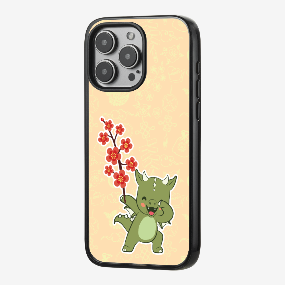 Anthony Peach Blossom Dragon Phone Case