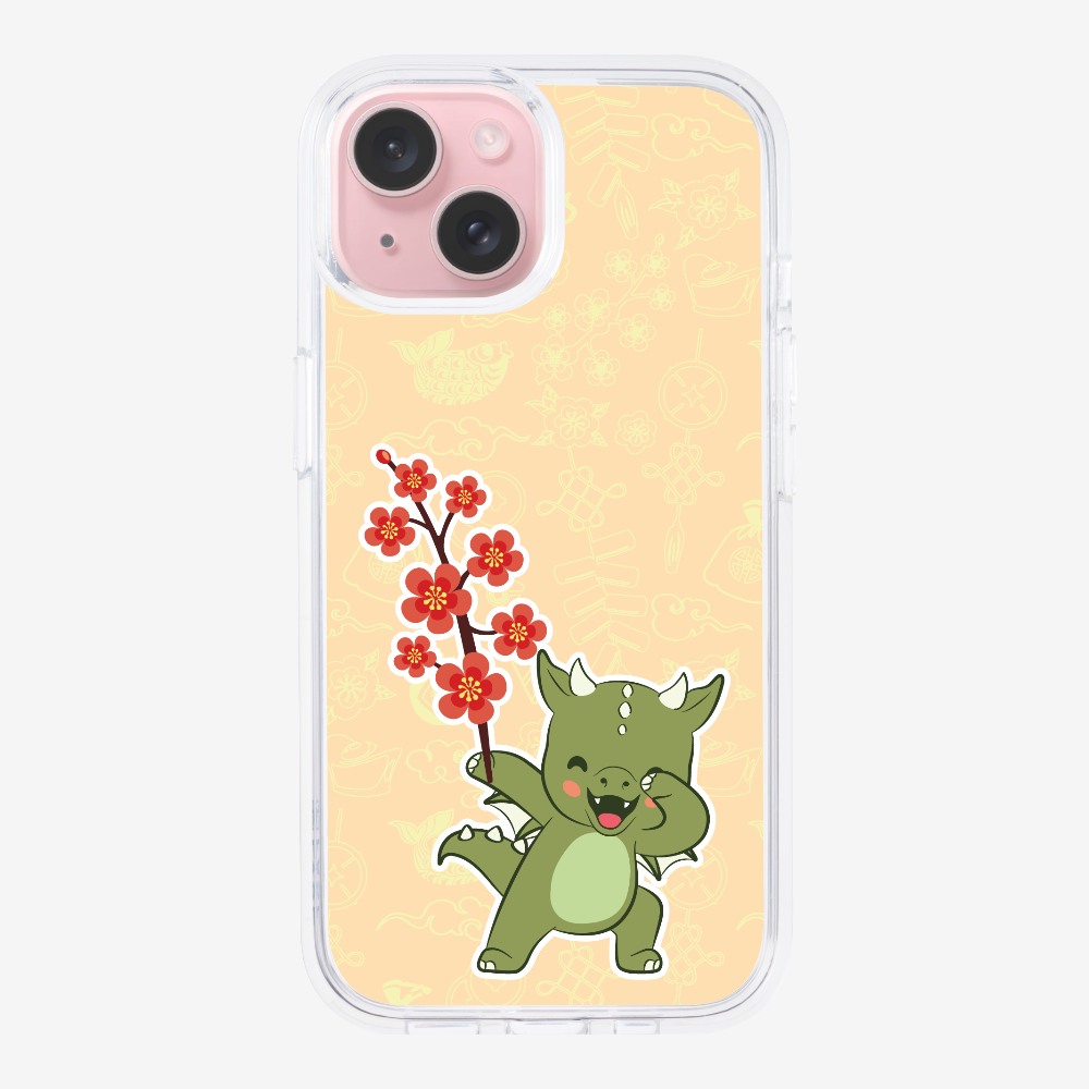 Anthony Peach Blossom Dragon Phone Case