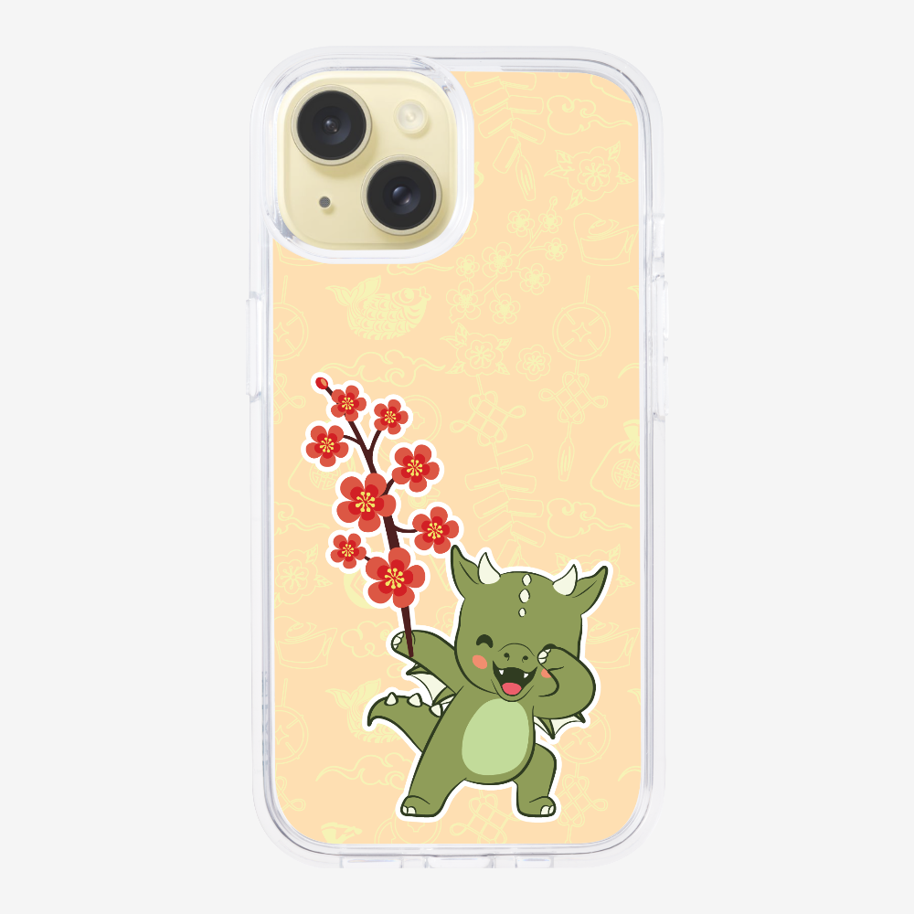 Anthony Peach Blossom Dragon Phone Case