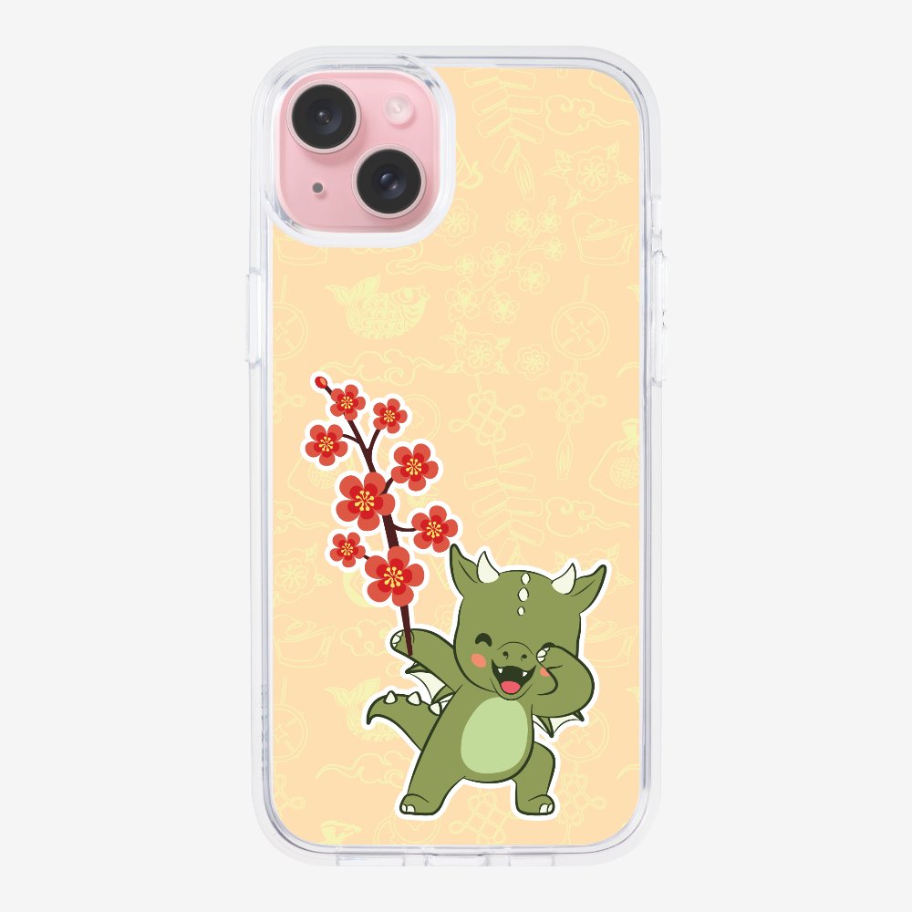 Anthony Peach Blossom Dragon Phone Case