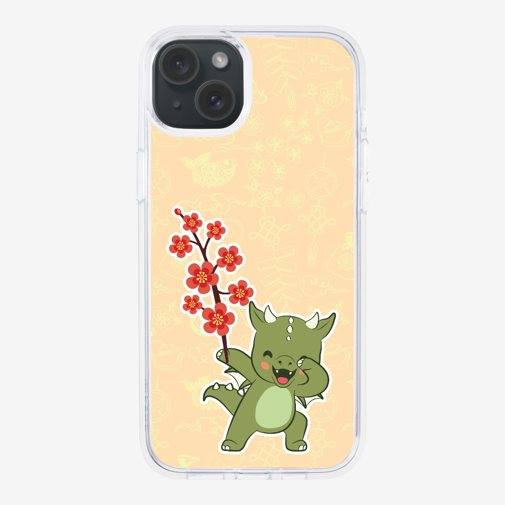 Anthony Peach Blossom Dragon Phone Case