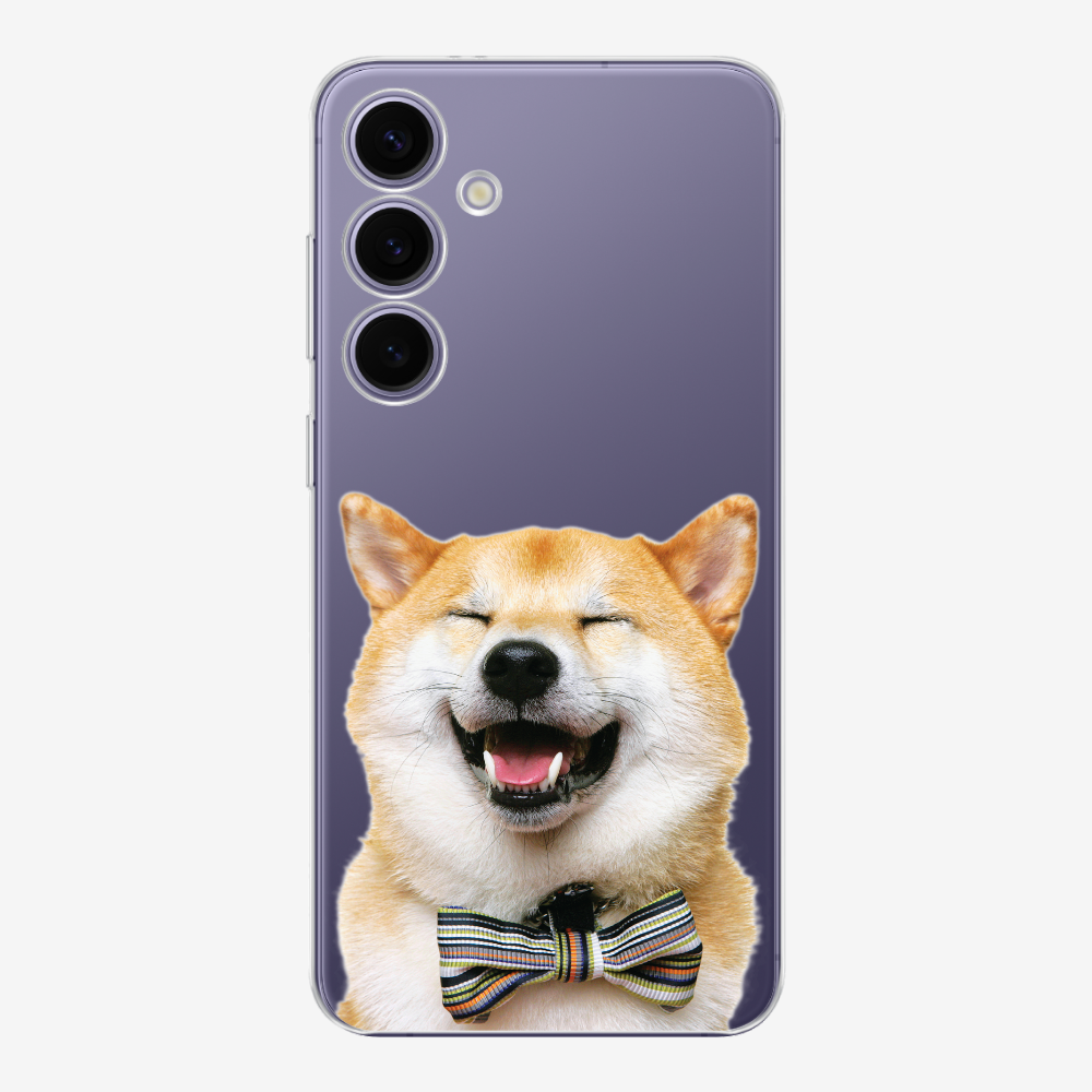 笑瞇瞇柴犬 (透明)保護殼