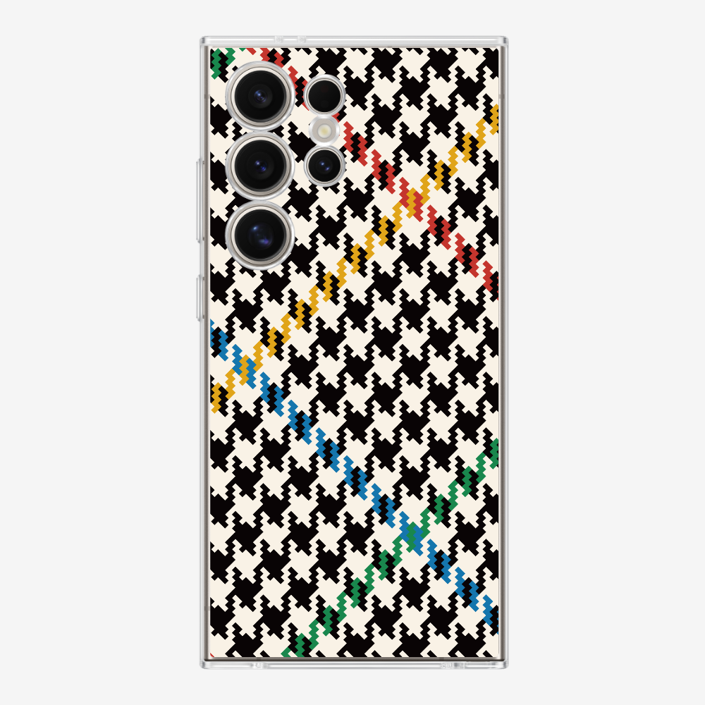 Vintage Houndstooth Phone Case