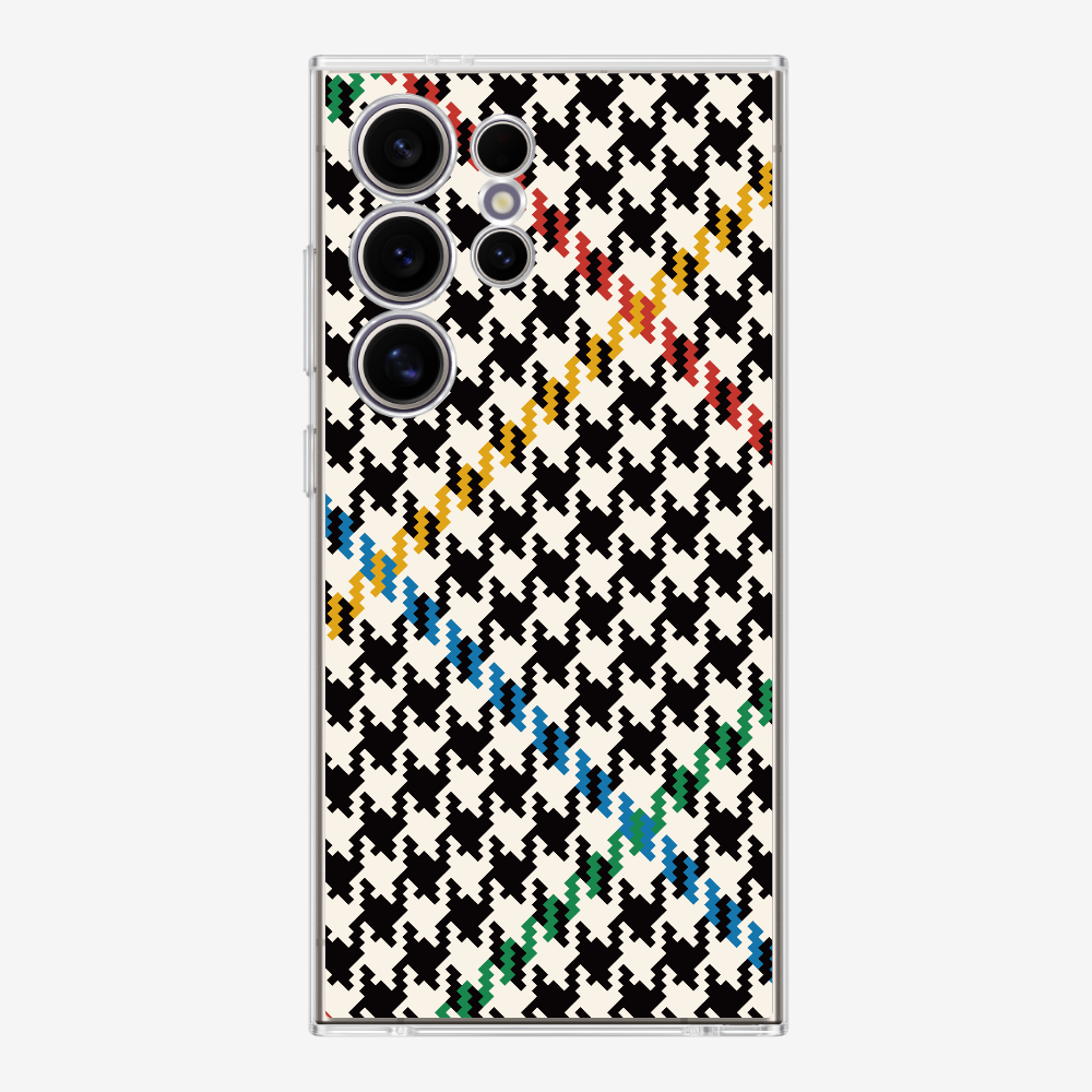 Vintage Houndstooth Phone Case