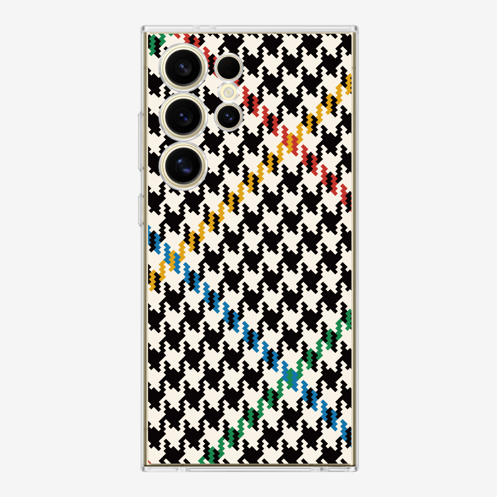 Vintage Houndstooth Phone Case