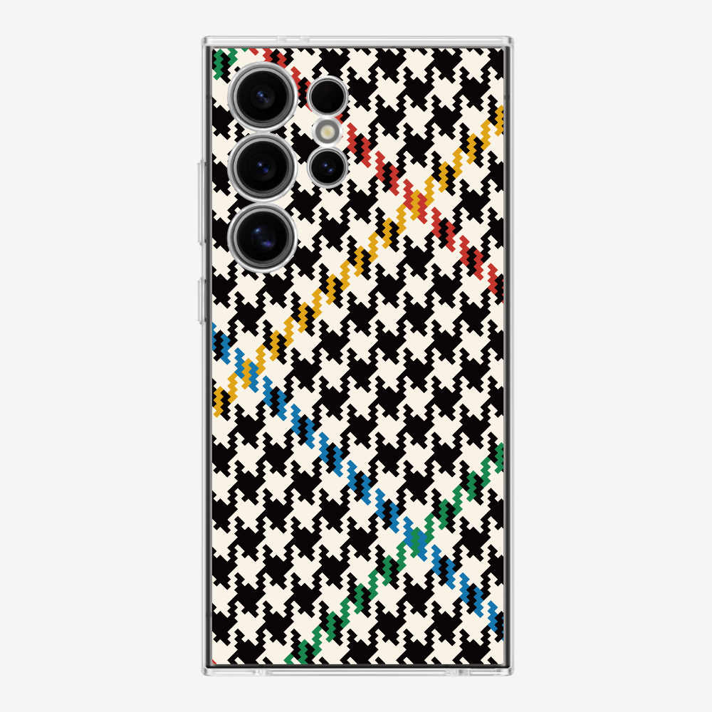 Vintage Houndstooth Phone Case