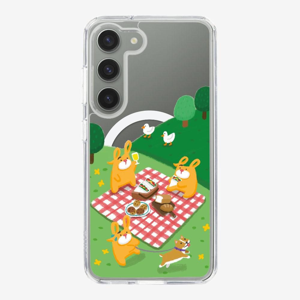 Bear Go Picnic Phone Case