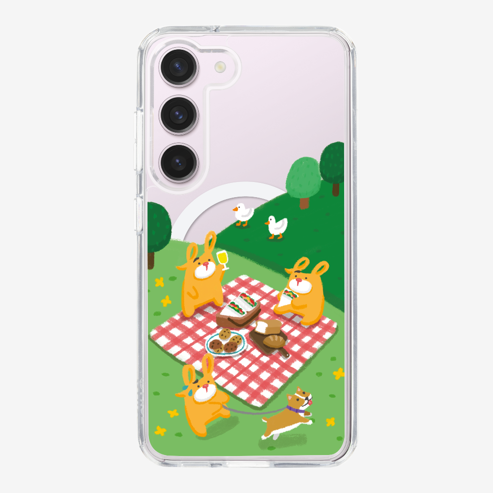 Bear Go Picnic Phone Case