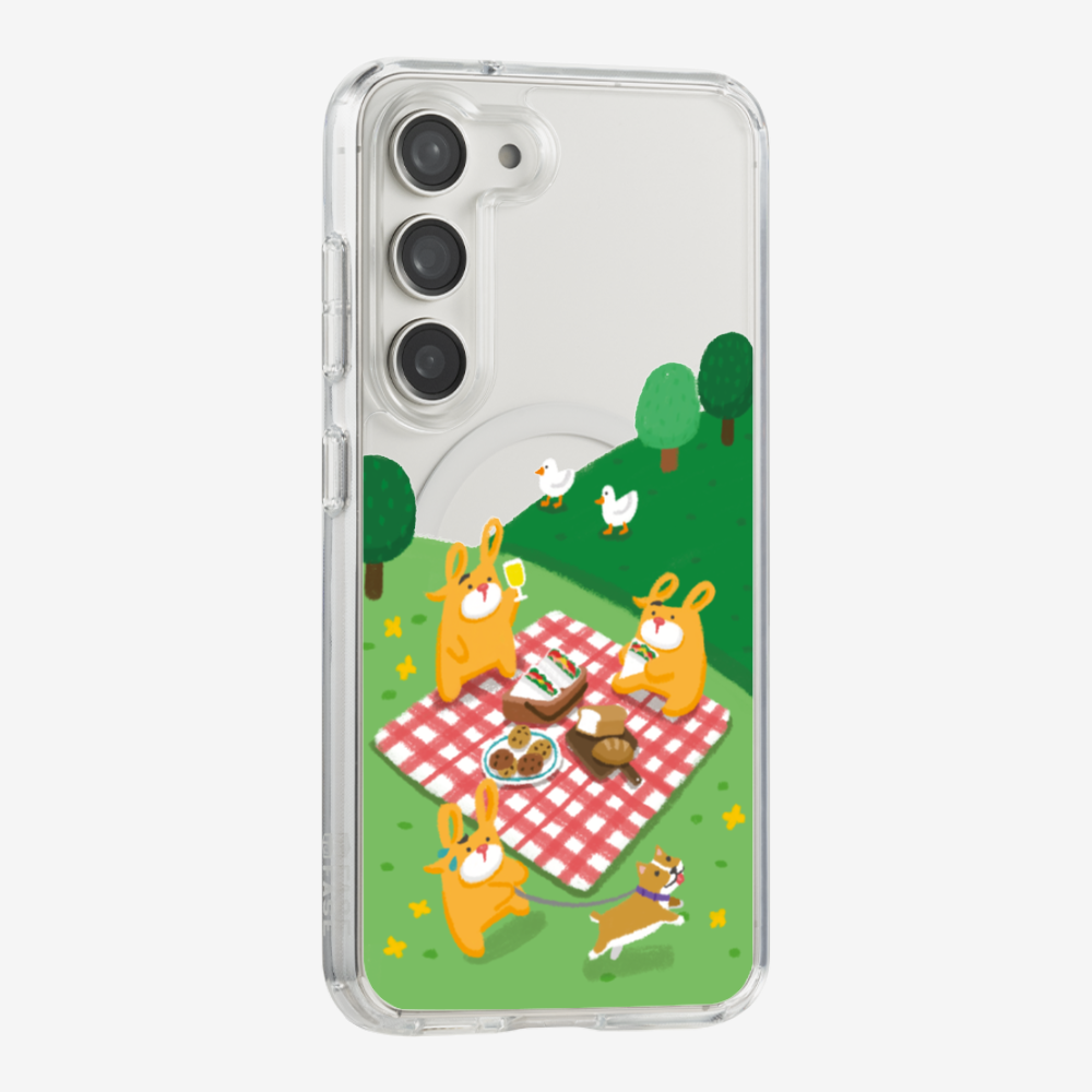 Bear Go Picnic Phone Case