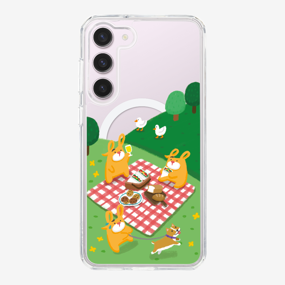 Bear Go Picnic Phone Case