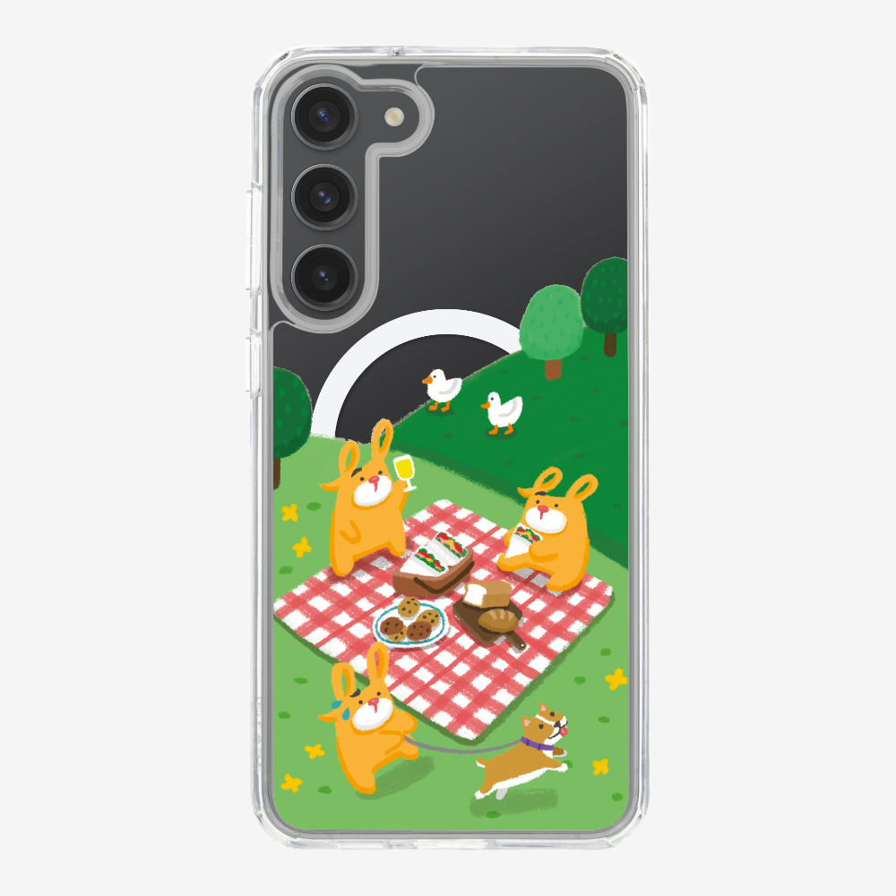 Bear Go Picnic Phone Case