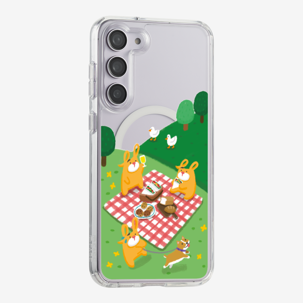Bear Go Picnic Phone Case