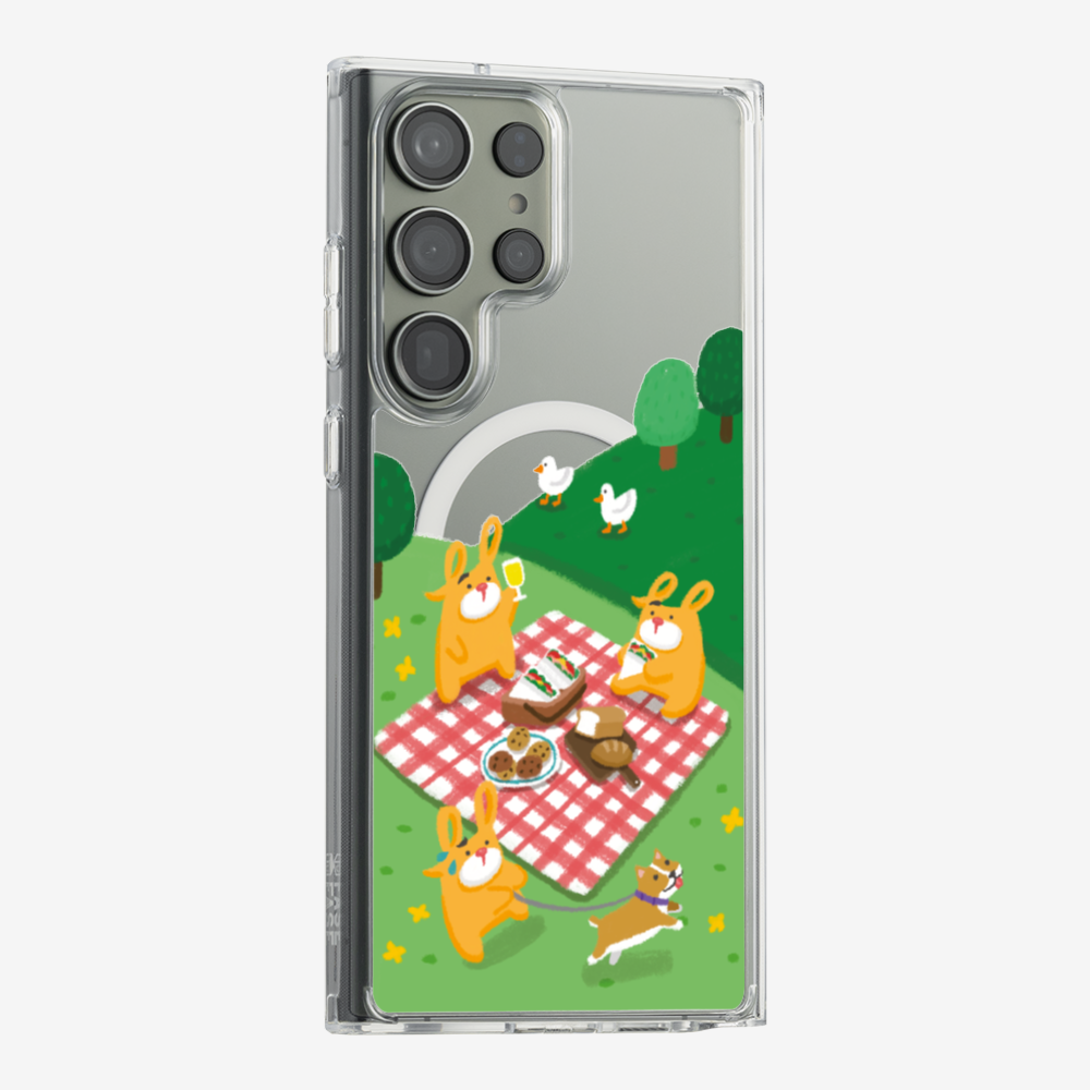 Bear Go Picnic Phone Case