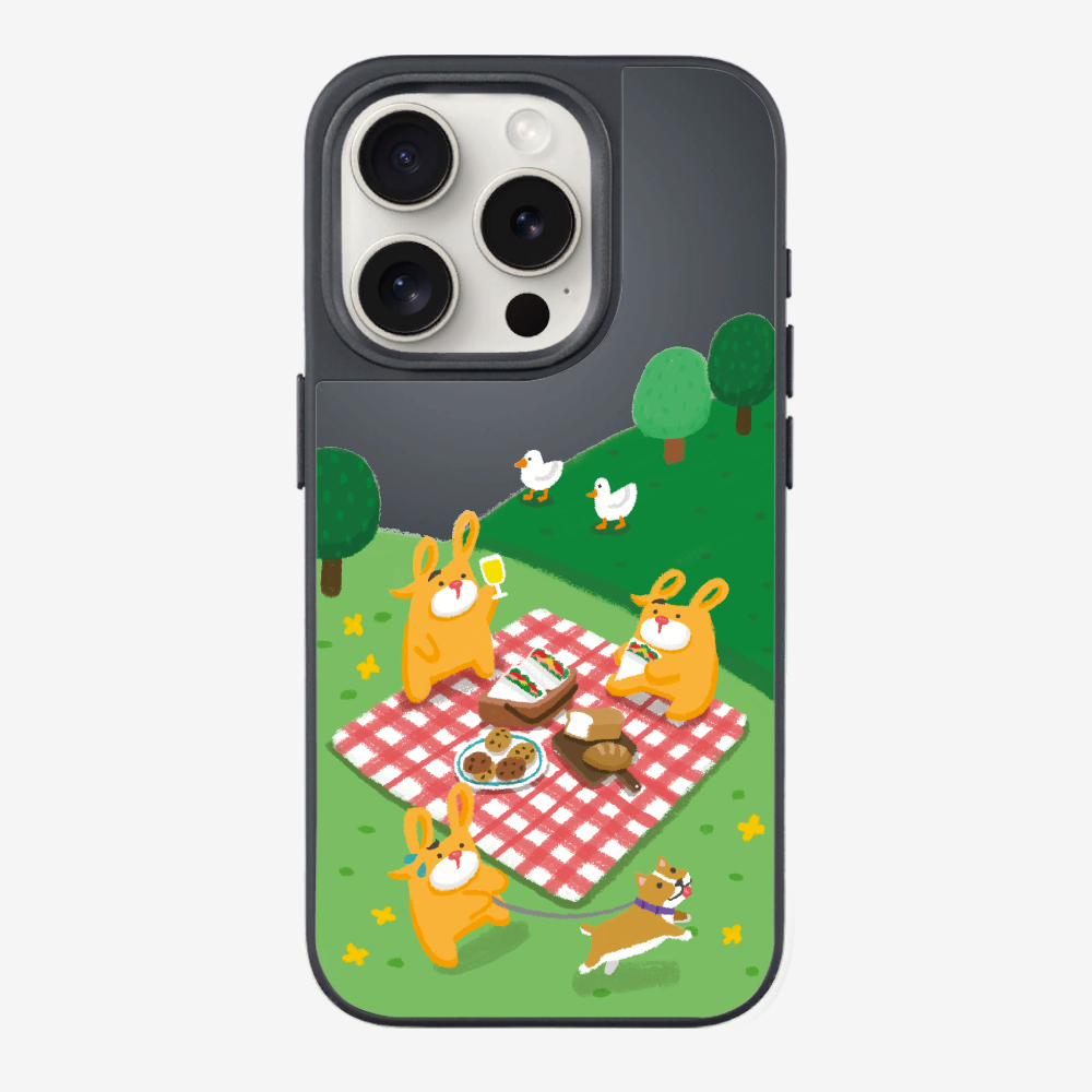 Bear Go Picnic Phone Case