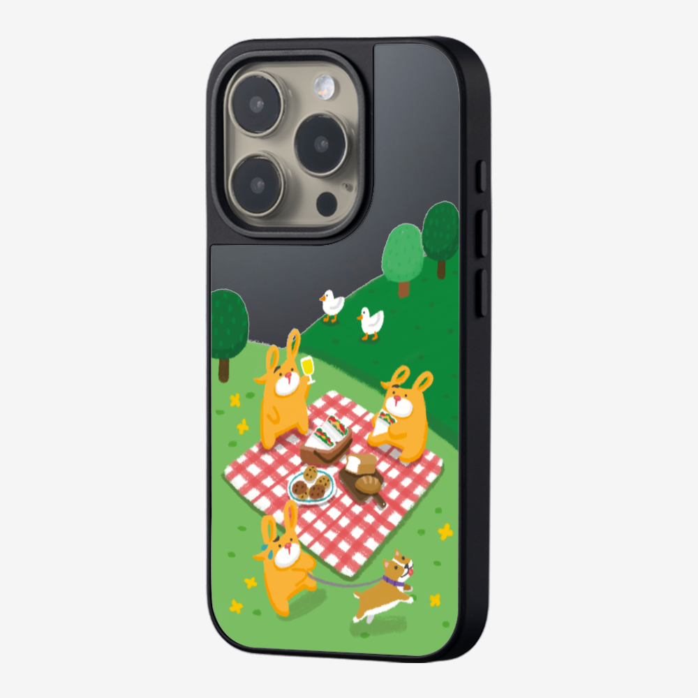 Bear Go Picnic Phone Case
