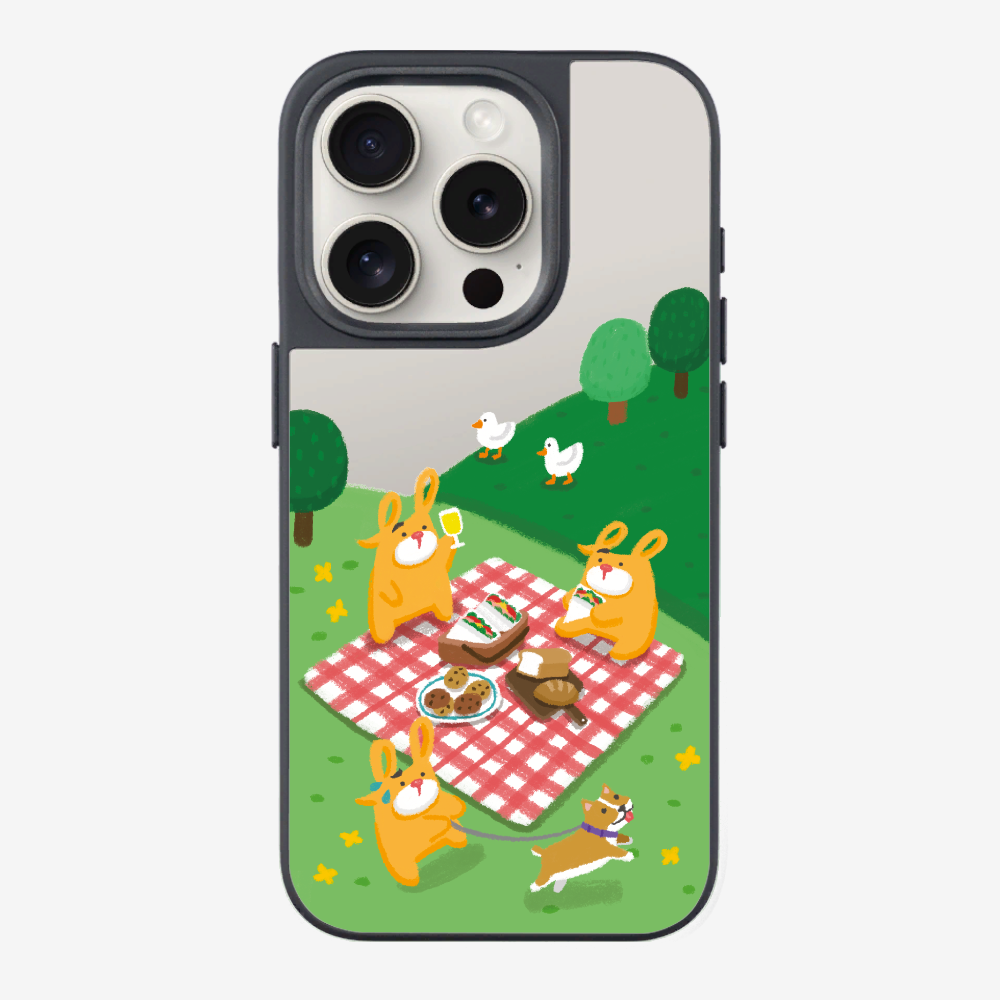 Bear Go Picnic Phone Case