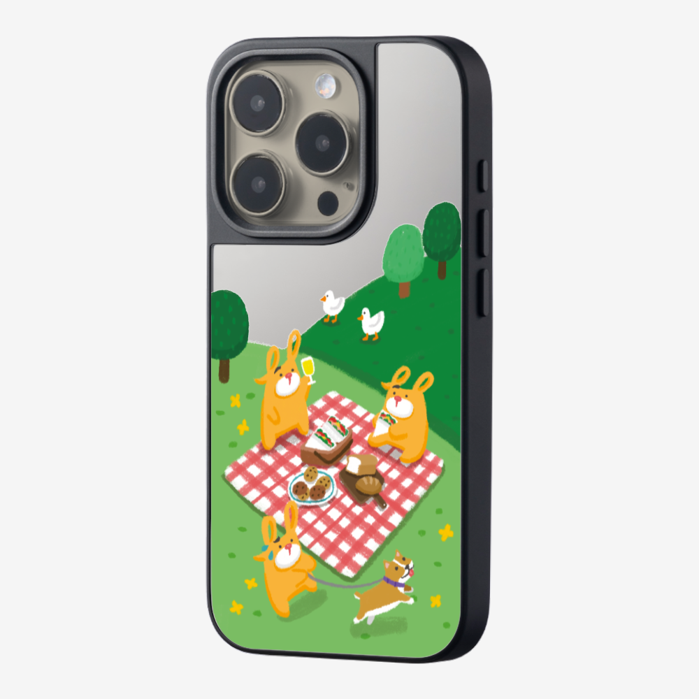Bear Go Picnic Phone Case
