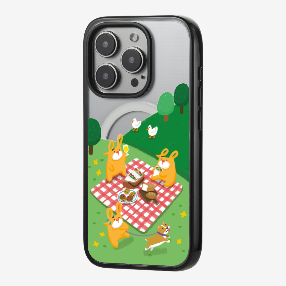 Bear Go Picnic Phone Case