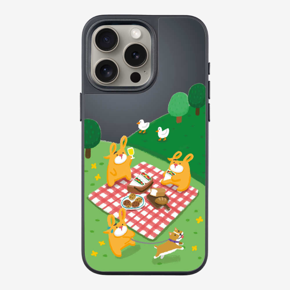 Bear Go Picnic Phone Case