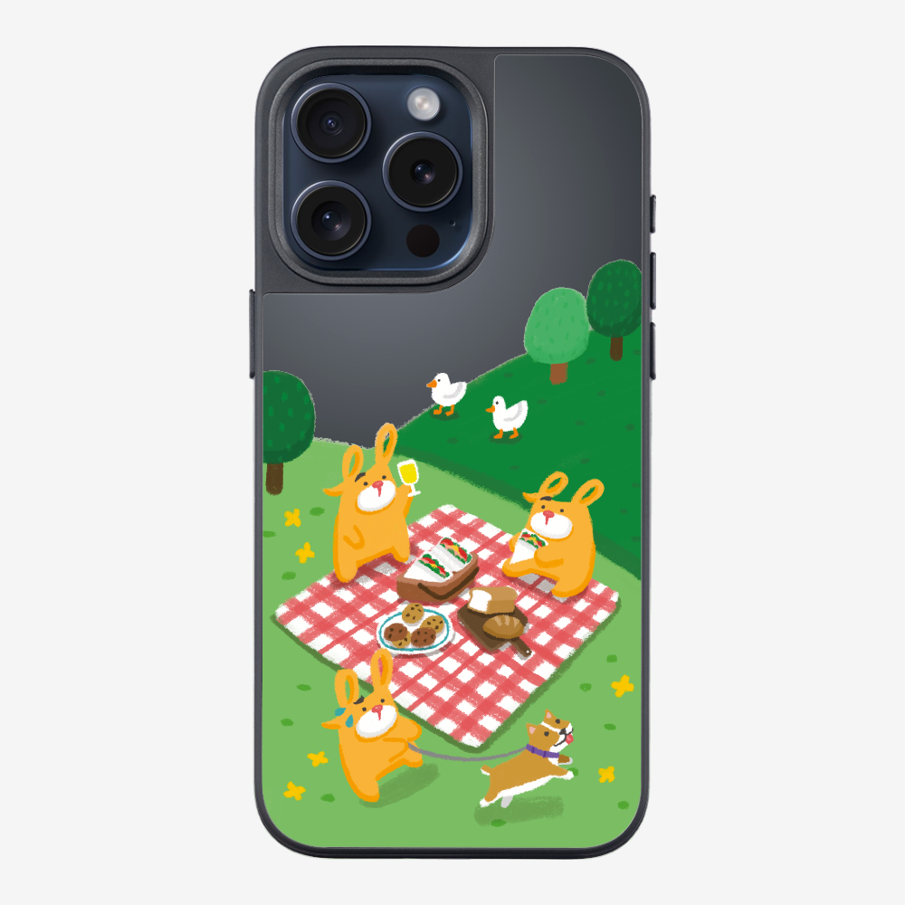 Bear Go Picnic Phone Case