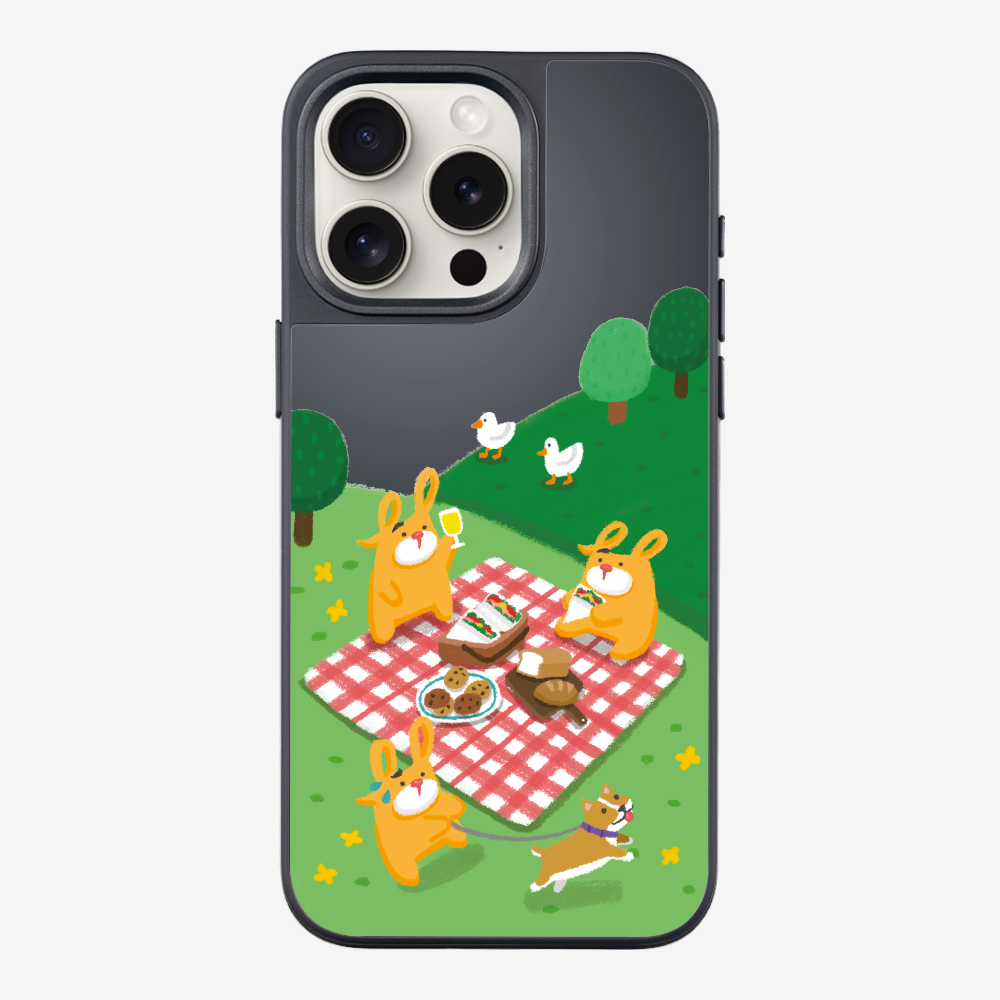 Bear Go Picnic Phone Case