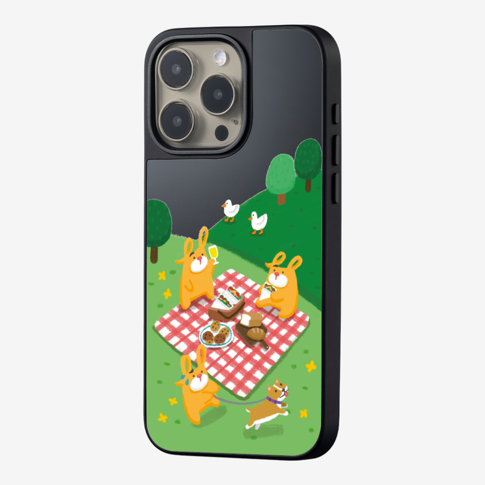 Bear Go Picnic Phone Case