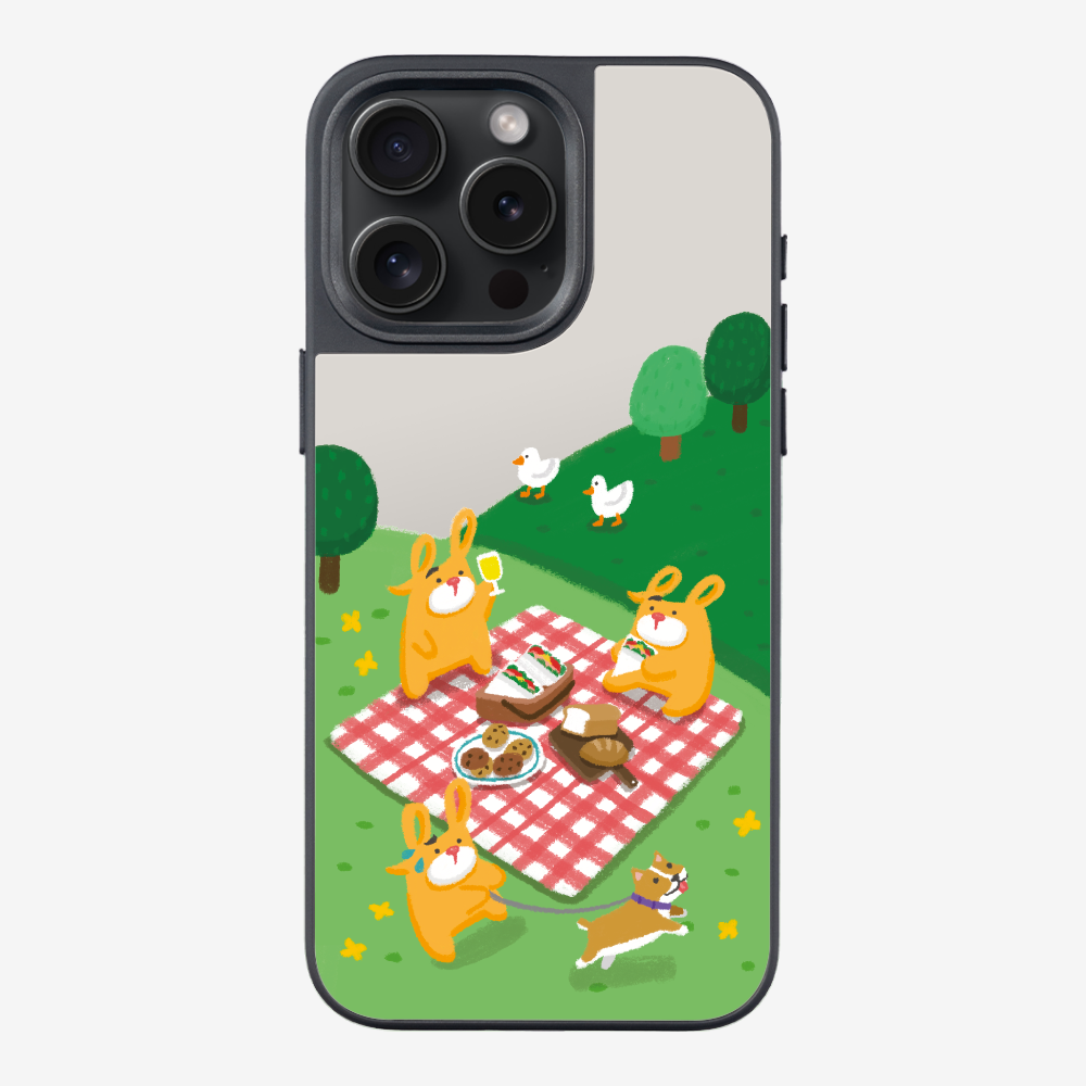 Bear Go Picnic Phone Case