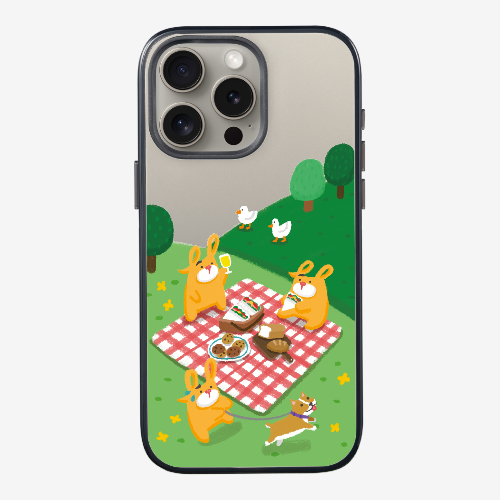 Bear Go Picnic Phone Case