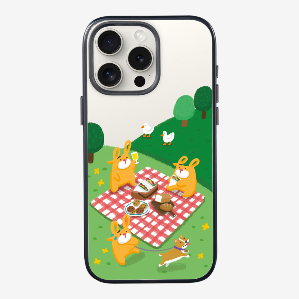 Bear Go Picnic Phone Case