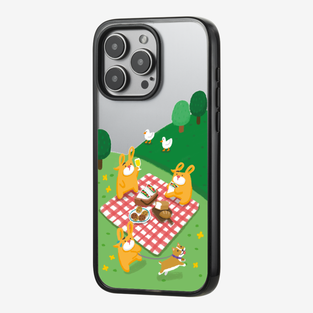 Bear Go Picnic Phone Case