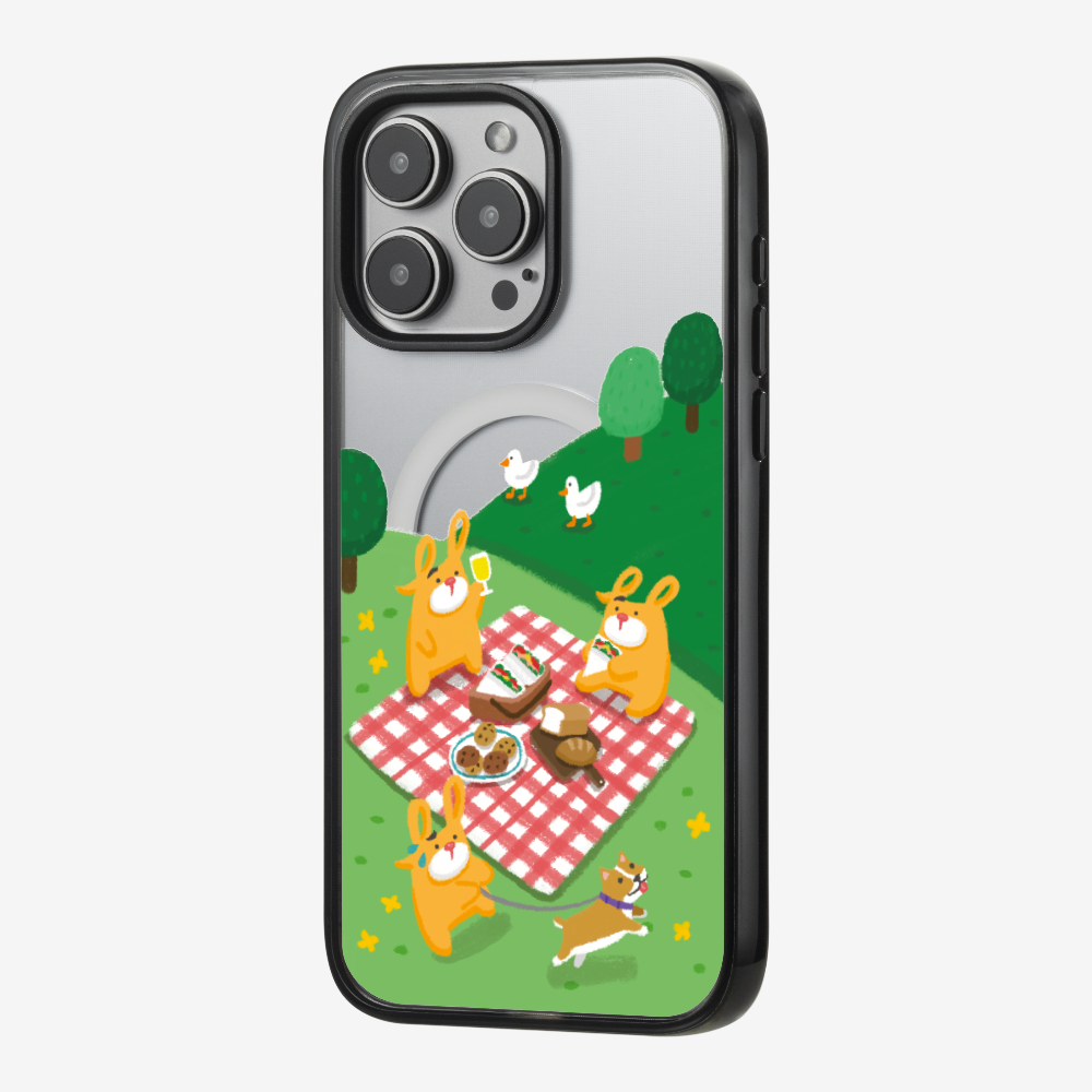 Bear Go Picnic Phone Case