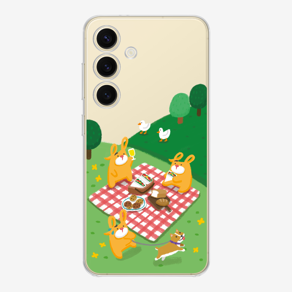 Bear Go Picnic Phone Case