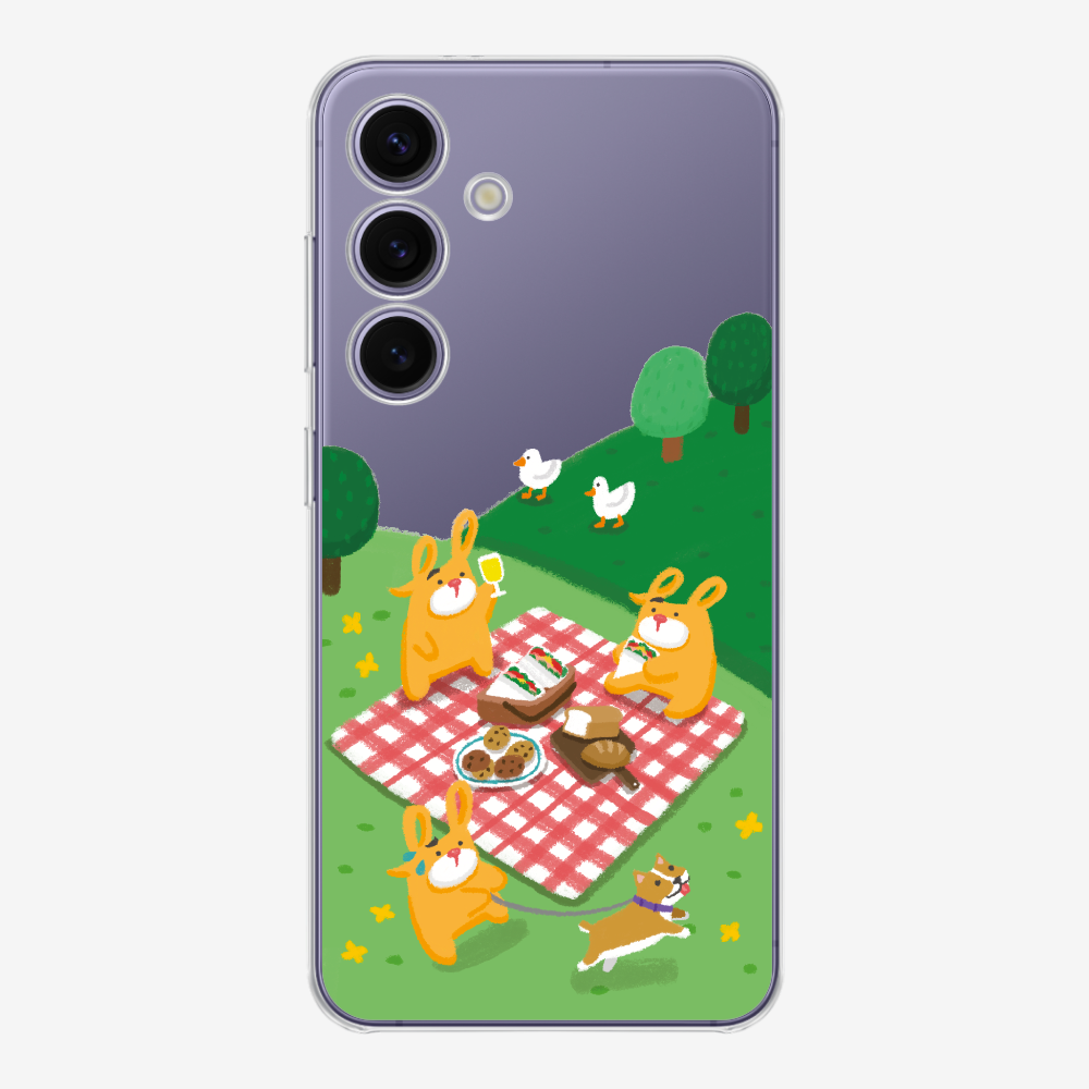 Bear Go Picnic Phone Case