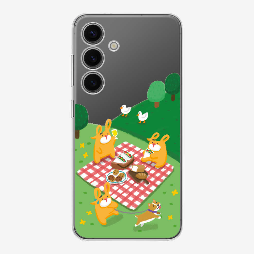 Bear Go Picnic Phone Case