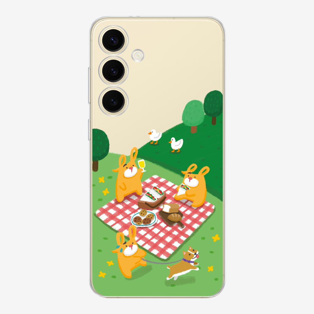 Bear Go Picnic Phone Case