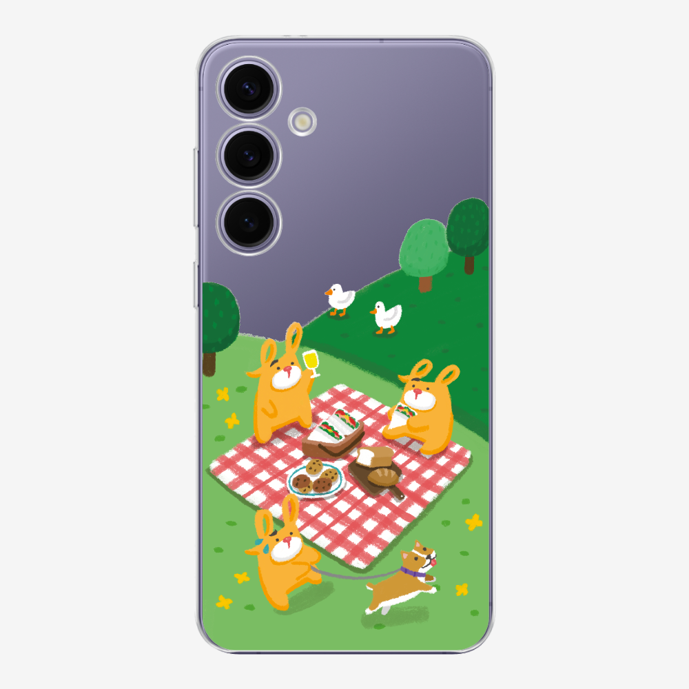 Bear Go Picnic Phone Case