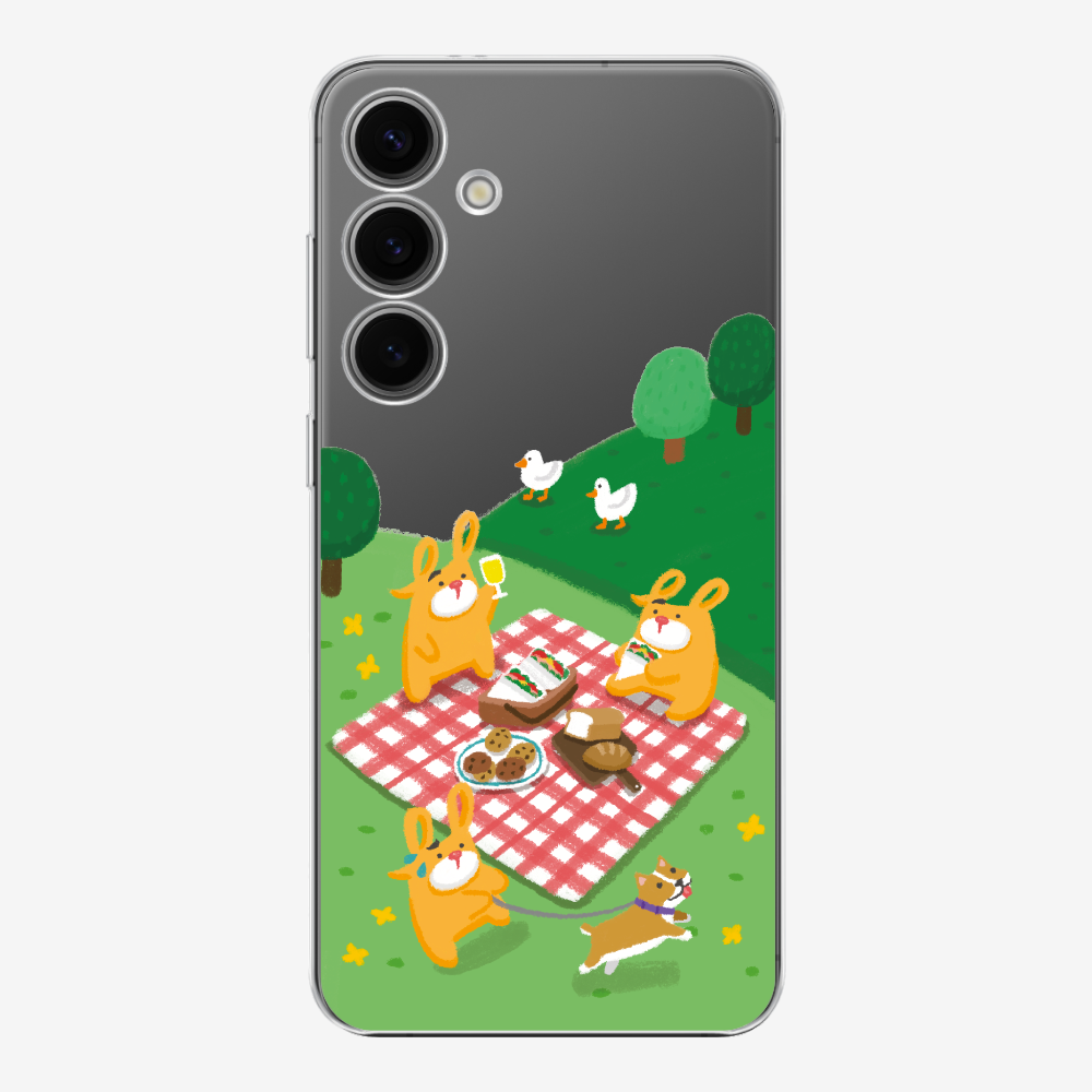 Bear Go Picnic Phone Case