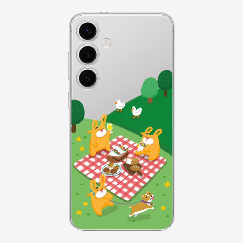 Bear Go Picnic Phone Case