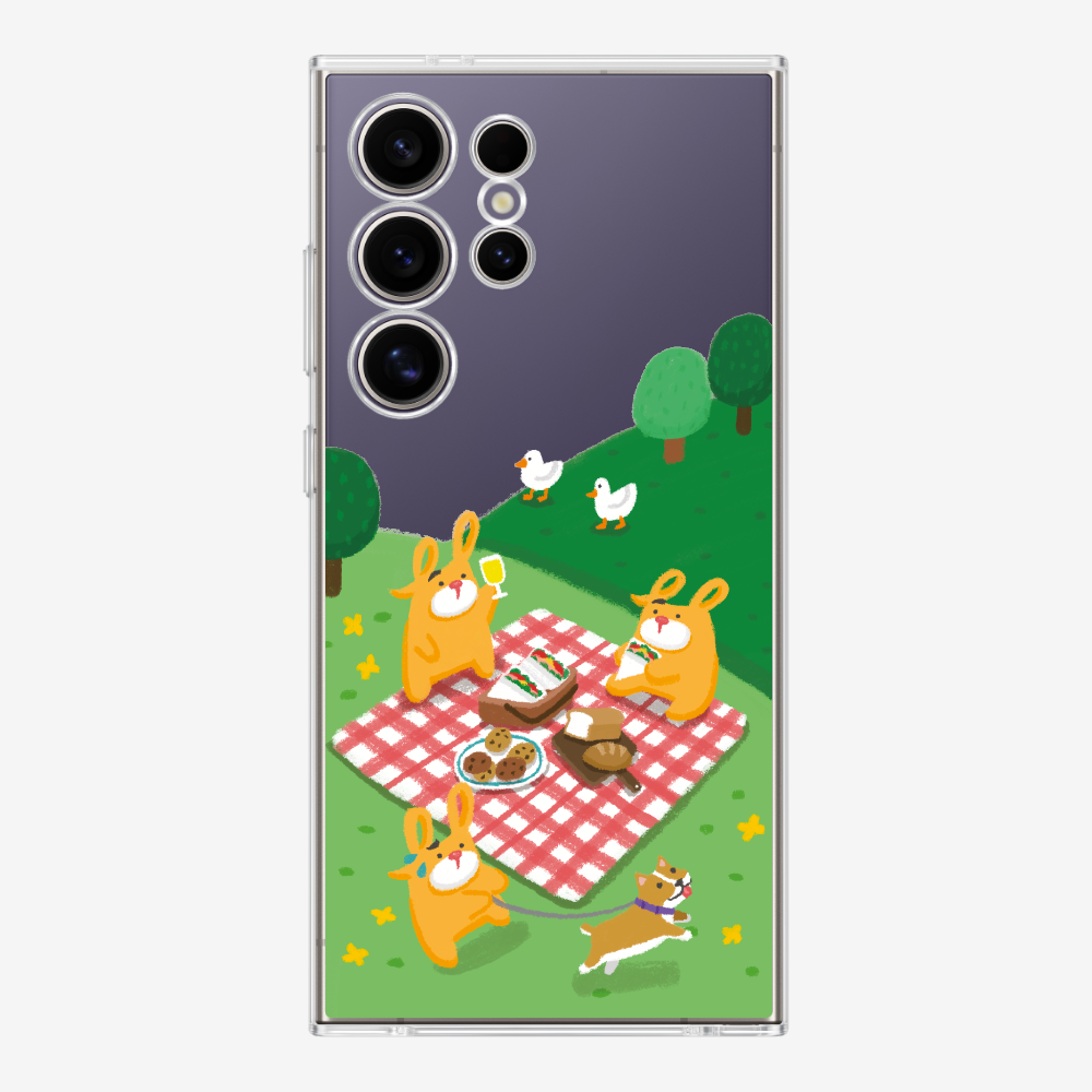 Bear Go Picnic Phone Case