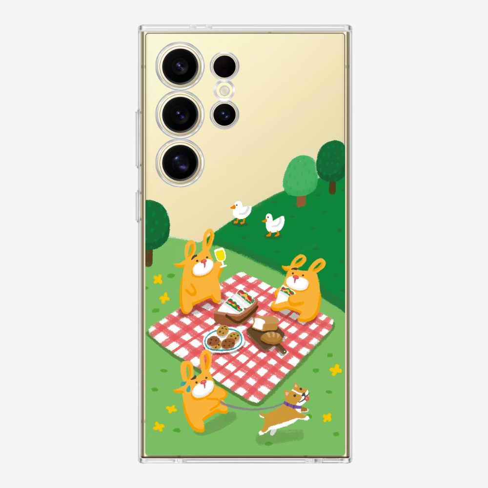 Bear Go Picnic Phone Case